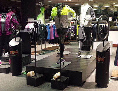 Impresion mobiliario deportivo Nike ECI Impresion mobiliario deportivo Nike ECI